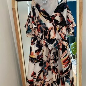 Bar lll cold shoulder dress